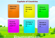 Country Capitals 6