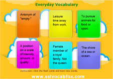 Everyday Vocabulary 1