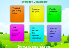 Everyday Vocabulary 6