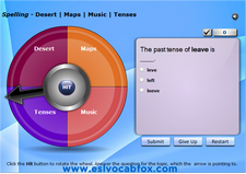 Deserts, Maps, Music Tenses