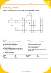 Common Vocabulary Words 7