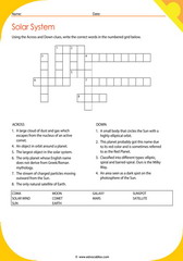 Solar System Crossword 5