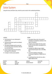 Solar System Crossword 7