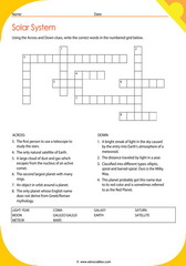 Solar System Crossword 8