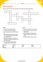 Solar System Crossword 10