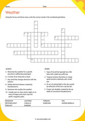 Weather Crossword 5