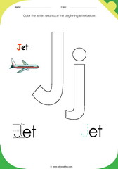 Letter J