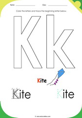 Letter K