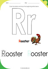 Letter R