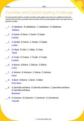 Countries And Capitals 3