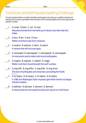 Volcanoes Earthquakes 2