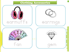 Clothing and Accessories vocabulary