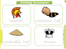 Clothing and Accessories vocabulary