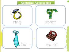 Clothing and Accessories vocabulary