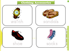 Clothing and Accessories vocabulary