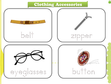 Clothing and Accessories vocabulary