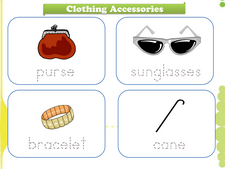 Clothing and Accessories vocabulary