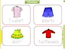 Clothing and Accessories vocabulary