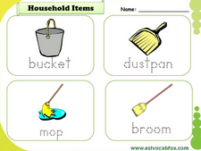 Household vocabulary
