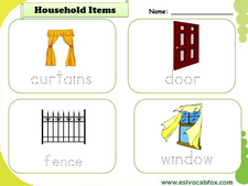 Household vocabulary