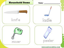 Household vocabulary