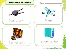 Household vocabulary