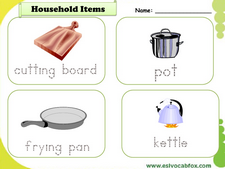 Household vocabulary