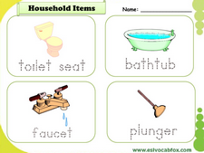 Household vocabulary