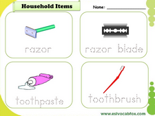 Household vocabulary