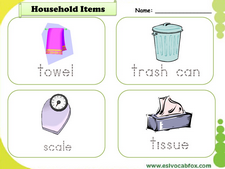 Household vocabulary