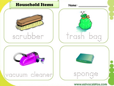 Household vocabulary