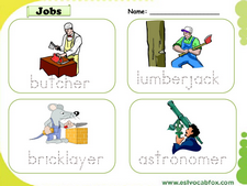 Professions vocabulary