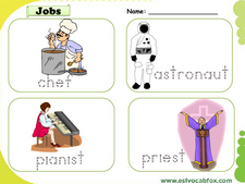 Professions vocabulary