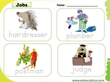 Professions vocabulary