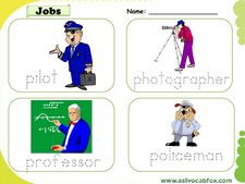 Professions vocabulary