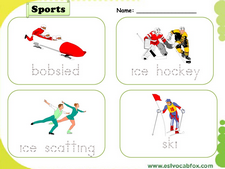 Sports vocabulary