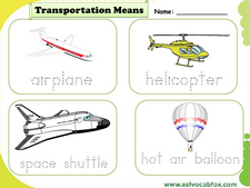 Transport vocabulary