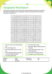 Geographic Records Crossword 2