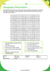 Geographic Records Crossword 3