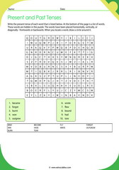 Past And Present Tense Words 9